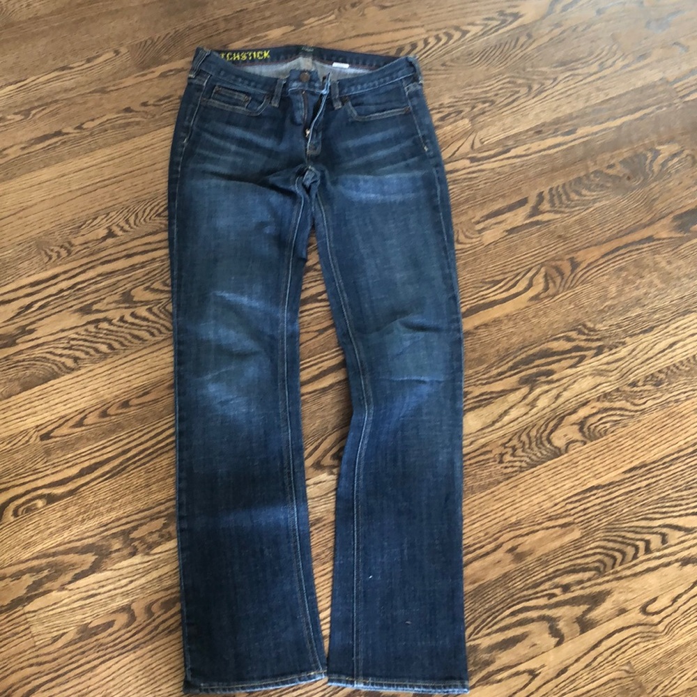 J Crew Matchstick Stretch Jeans Size 29R